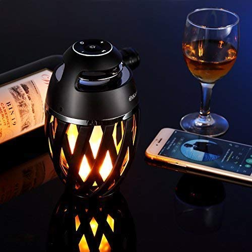 Flame Speaker Bluetooth with warm Light
