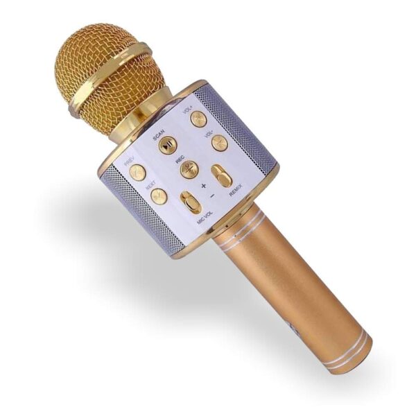 WS-858 Wireless Bluetooth Handheld Microphone Karaoke Mike