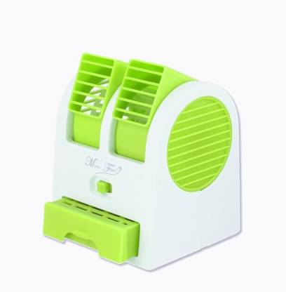 Mini Fan & Portable Dual Bladeless Small Air Water Air Cooler