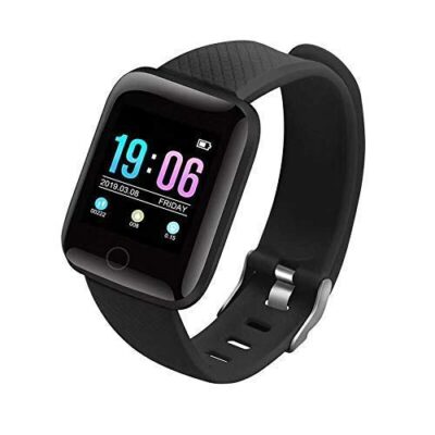 Smart Watch ID116 Plus Waterproof Bluetooth Fitnes...