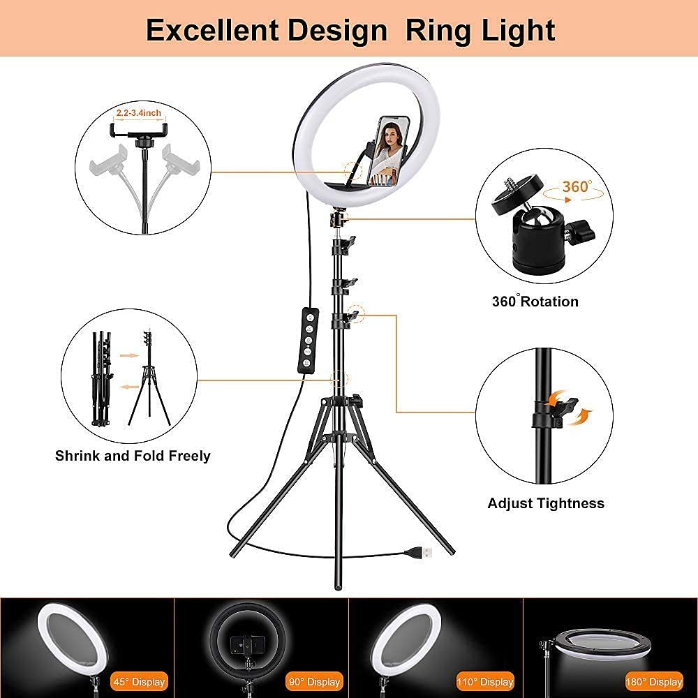 TONOR TRL-20 12-inch Selfie Ring Light Kit Review - TechWalls