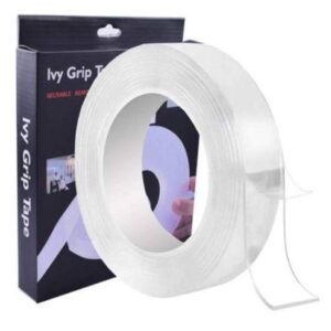 Double Sided Transparent Adhesive Strips Gel Grip Wall Tape