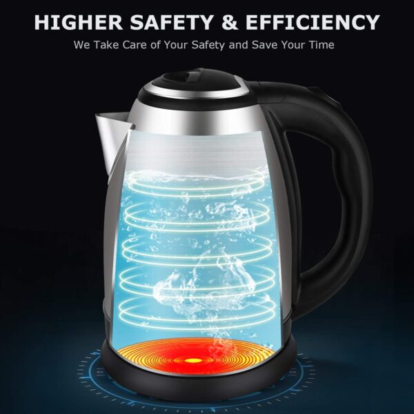 Electric Kettle 2 Litre Design for Hot Water, Tea,Coffee,Milk and Other