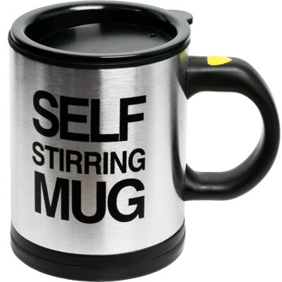 Automatic Stainless Steel Coffee Self Stirring Mug