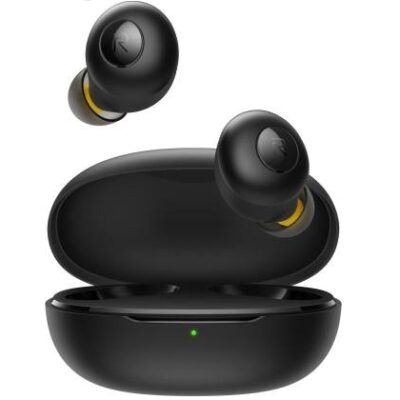 Realme Buds Q Clone Bluetooth Headset  (Black, Tru...