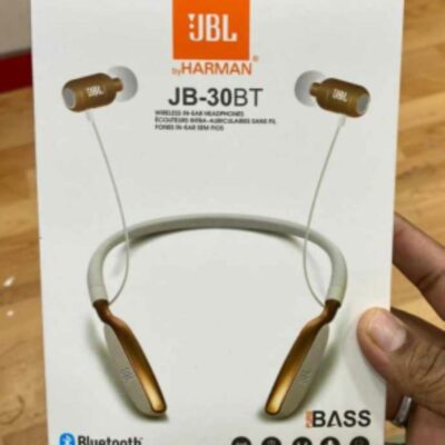 JBL JB-30BT Clone Bluetooth Headset (White, In the Ear)