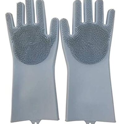 Gloves Magic Silicone Dish Washing Gloves, Silicon Cleaning