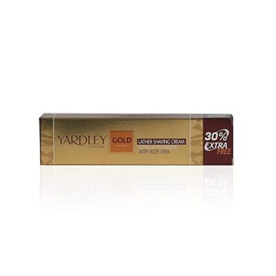 Yardley Shaving Cream – Gold Elegance, 70g Box Pack of 4 Pcs