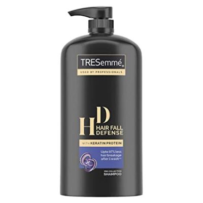 Tresemme Hair Fall Defence Shampoo, With Keratin Protein, Upto 97% Less Hair Breakage, 1 Ltr