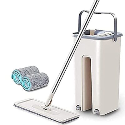 Heavy Quality Floor Mop with Bucket, Flexible Kitchen tap