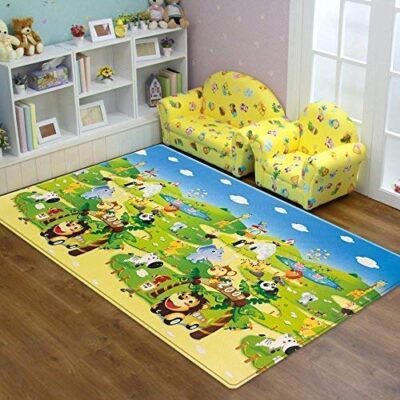 Double Sided Water Proof Baby Play Mat for Kids