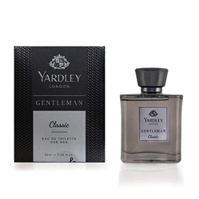 Yardley London Gentleman Classic Perfume for Men (Eau de Toilette – EDT), 50ml