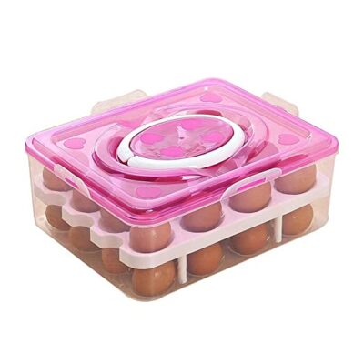 Double Layer All in One Egg Storage Box