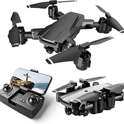 Drone with 4K Camera Live Video, WiFi FPV Drone with 4K HD 120 Wide Angle Camera 1200 Mah Long Flight Time Auto Hover Fold able