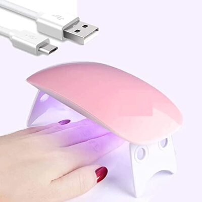 Mini USB UV Sun Dryer Gel Nail Polish Art Curing LED Lamp 6W Portable Manicure Tool