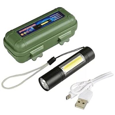 Mini Waterproof Portable LED XPE COB Flashlight