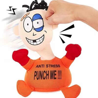 Punch Me Doll, Electric Plush Anti Stress Screaming Toy