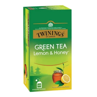 Twinings Green Tea Lemon & Honey ( PACKS OF 2 )