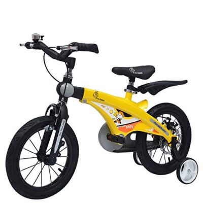 Tiny Toes Jazz Kids Bicycle 16″ | T16 Smart Plug n Play Freeride Bicycle, Adjustable Handlebar, Magnesium Alloys Structural for Boys/Girls of Age 4 to 7 Years