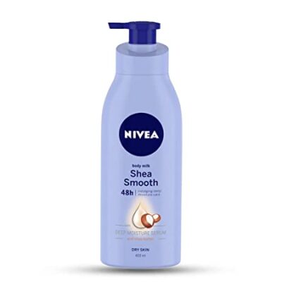 NIVEA Body Lotion for Dry Skin, Shea Smooth, with ...