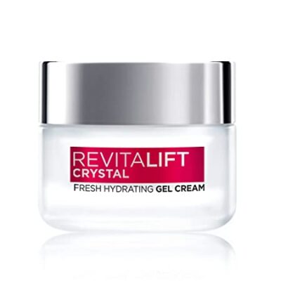 L’Oreal Paris Revitalift Crystal Gel Cream | Oil-Free Face Moisturizer With Salicylic Acid | 50 ml.