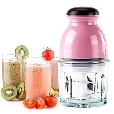 Electric One Touch Mini Food Processor Blenders Mixers