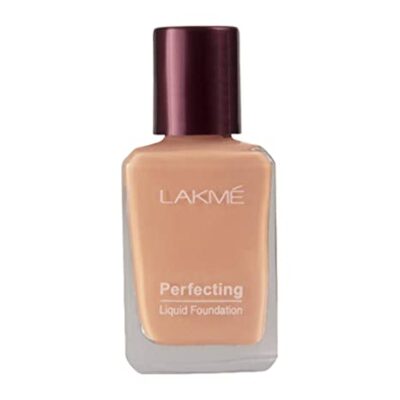 Lakme Perfecting Liquid Foundation, Marble, Waterproof Full Coverage Long Lasting – Light Oil Free Face Makeup with Vitamin E, Dewy Finish Glow, 27 ml