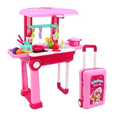 Portable Cooking Kitchen Play Set