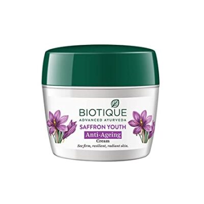Biotique Saffron Youth Anti- Ageing Cream, 175g