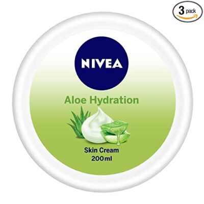 NIVEA Aloe Hydration Cream, Refreshing Moisture Ca...
