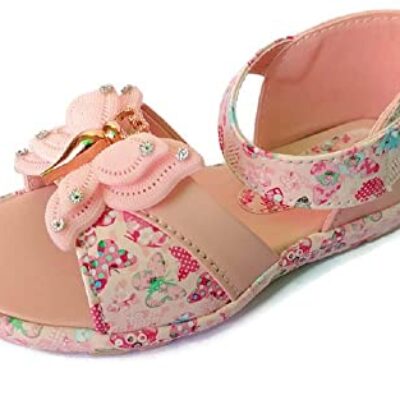 Girls Pink White Beautiful Sandals