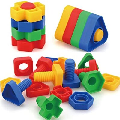 Nuts & Bolts Puzzle Sets Beads for Kids Early...