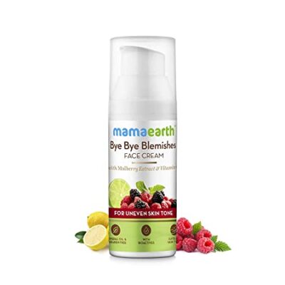 Mamaearth Bye Bye Blemishes Face Cream, For Pigmen...