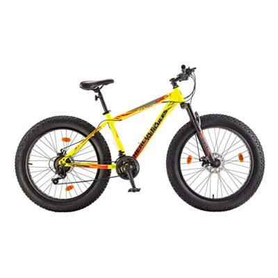 Hercules TOP Gear S26 F1 with Shimano Gears Mountain Bicycle (Frame: 18 Inches, for Boys) Matte Acid Green