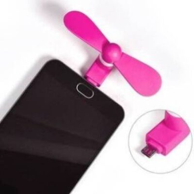 Mini USB fan for only OTG enabled android phones (...