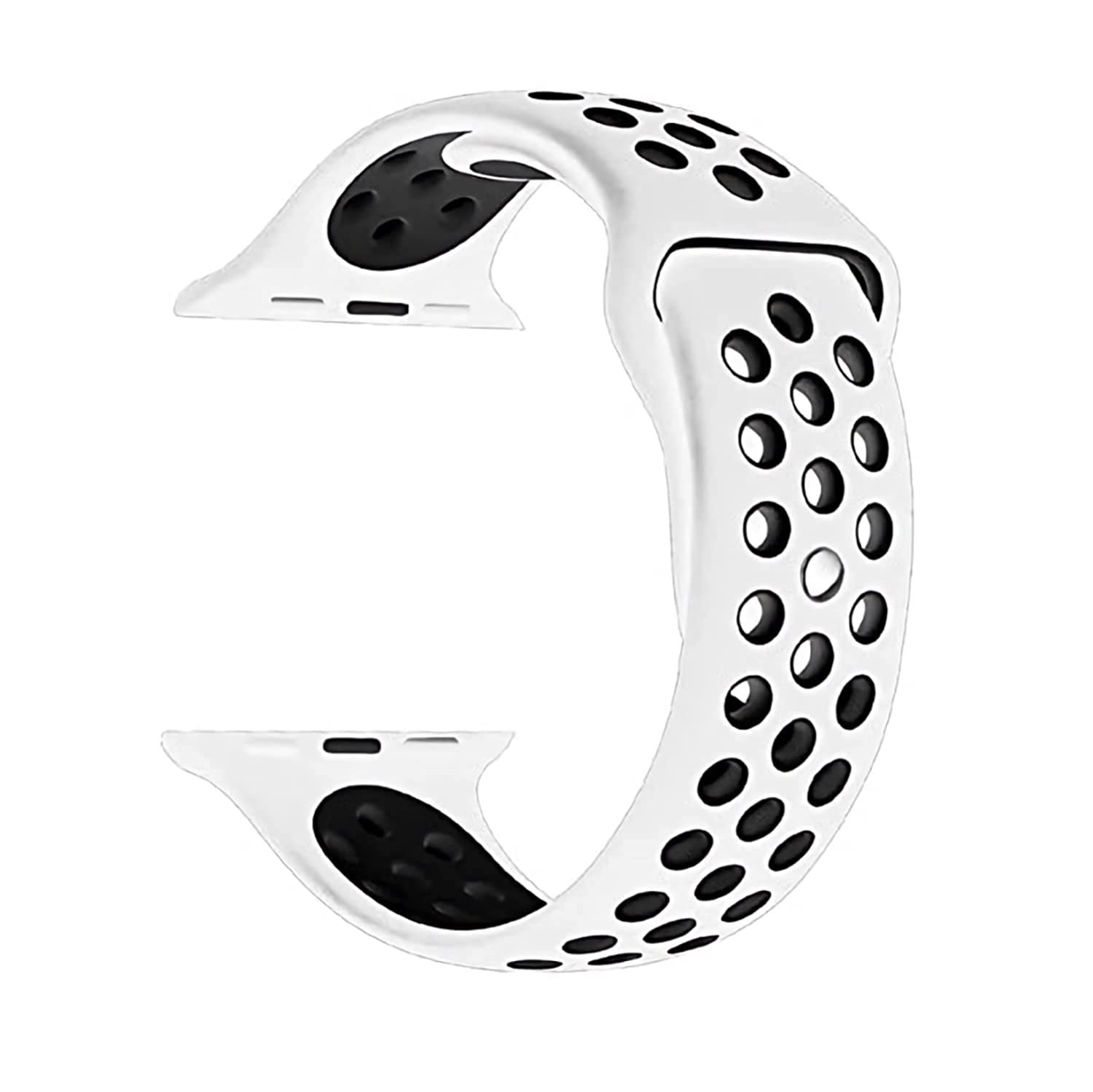 Soft Silicone Sport Wristband for smart Watch Series 7