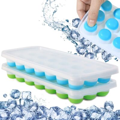 Silicone Pop Up Ice Cube Tray