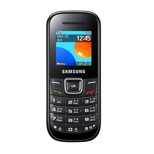 Samsung Guru 1200 Refurbished (GT-E1215, Black)