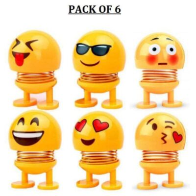 Smiley Spring Cute Emoji Bobble Head Emoticon Figure Dolls