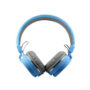 SH-12 Bluetooth headphone with SD Card Slot ( Blue )