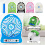 Portable Mini USB Fan 3-Level Speed Adjustable Electric Cooling