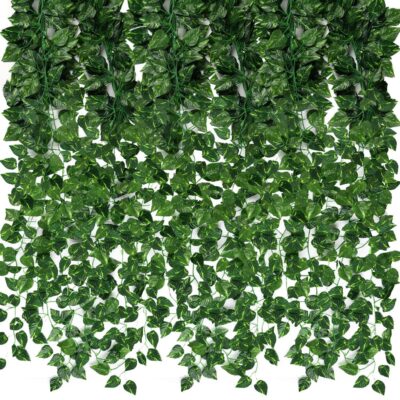 Artificial Garland Plant Leaves Vine Greenery