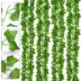 Artificial Garland Plant Leaves Vine Greenery Hanging