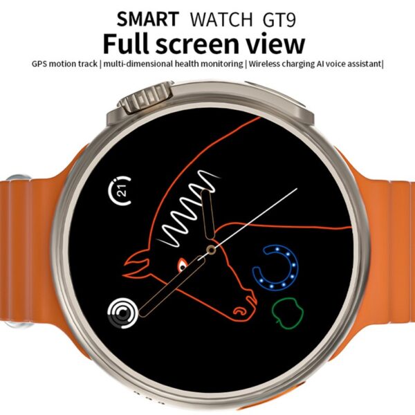 GT9 Smart Watch 2.01"HD Large Screen Fitness Smartwatch