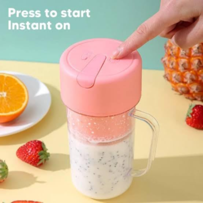 Portable Mini Juicer Cup: USB Rechargeable, Ideal ...