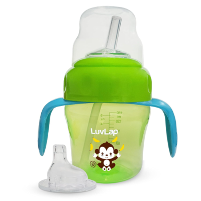 Feeding Bottle with Sipper Cap – Easy Use for Ne...