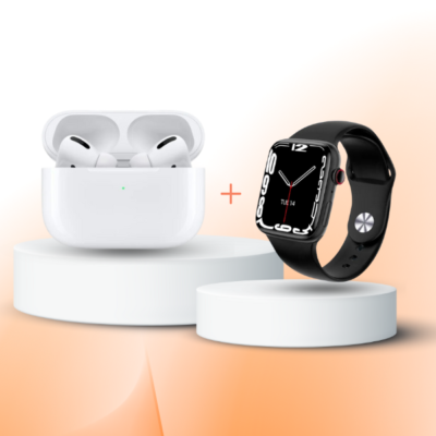 Nike Edision Square Smart Watch and Airpods pro combo