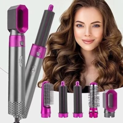 Hair Dryer Comb 5 In 1 Hot Air Styler Multifunctional Styling Tool