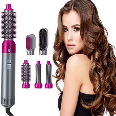 Hair Dryer Comb 5 In 1 Hot Air Styler Multifunctional Styling Tool