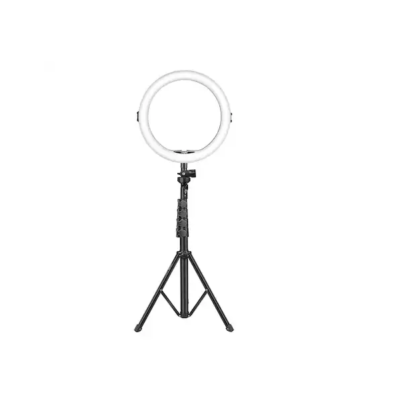 (DRL 12C) Professional LED Ring Light with Tripod Stand